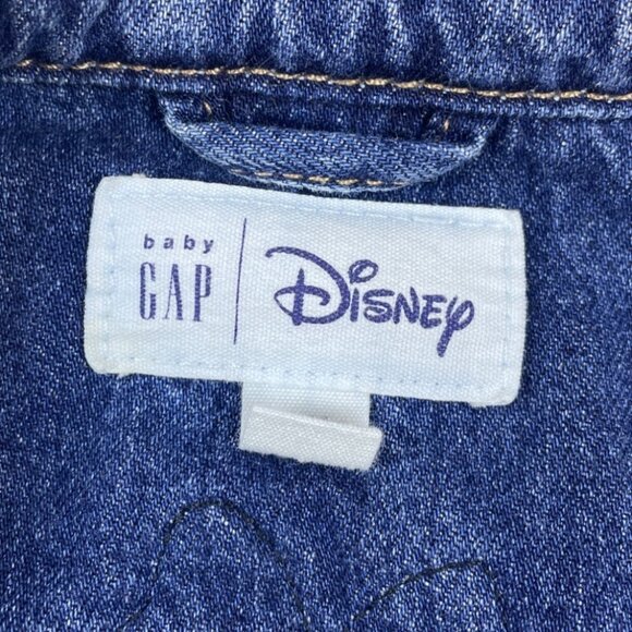 Baby Gap Disney Minnie Mouse Denim Jacket Szize 18-24M - Picture 6 of 7
